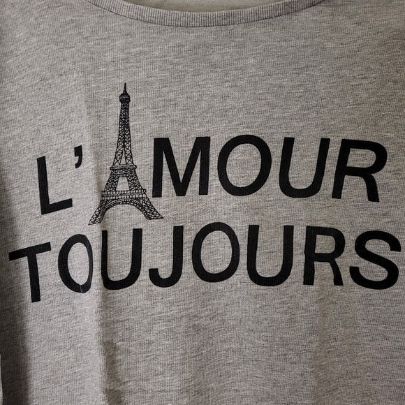 H&M L'amour Toujours Long Sleeve Shirt - Picture 2 of 3